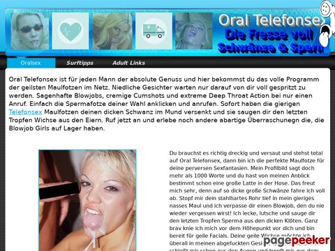 Blowjob Telefonsex mit notgeilen Spermafotzen