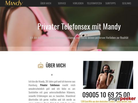 Telefonsex Mandy - Die Top Adresse für privaten Telefonsex